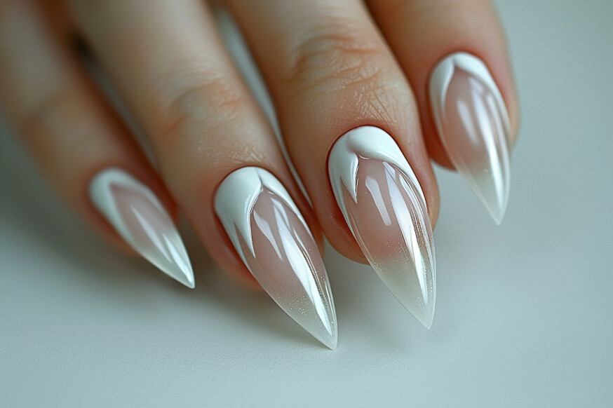 Almond French Tip