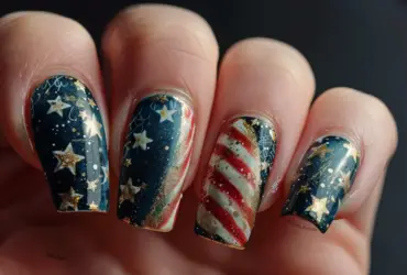 Medal of Honor Day Nail Ideas