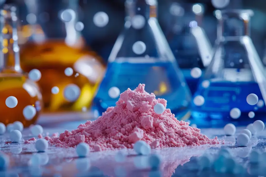 liquid monomer and a powder polymer