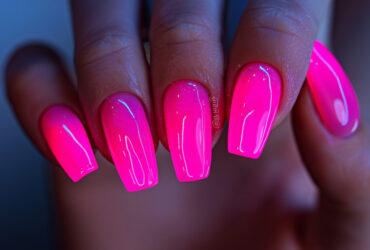 Pink Neon Nails