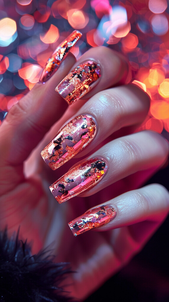 Rose Gold Foil