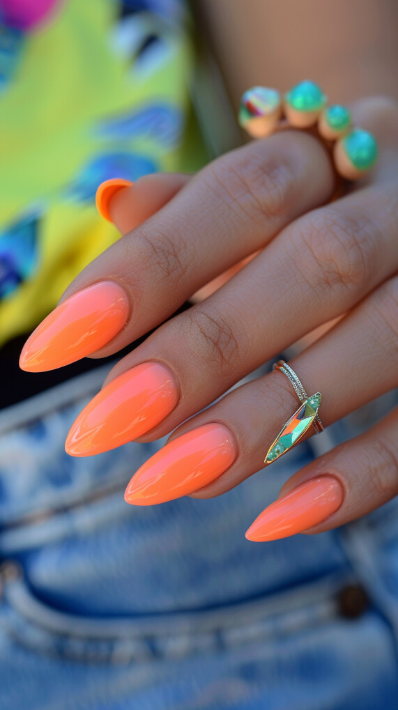 Tangerine dream nails