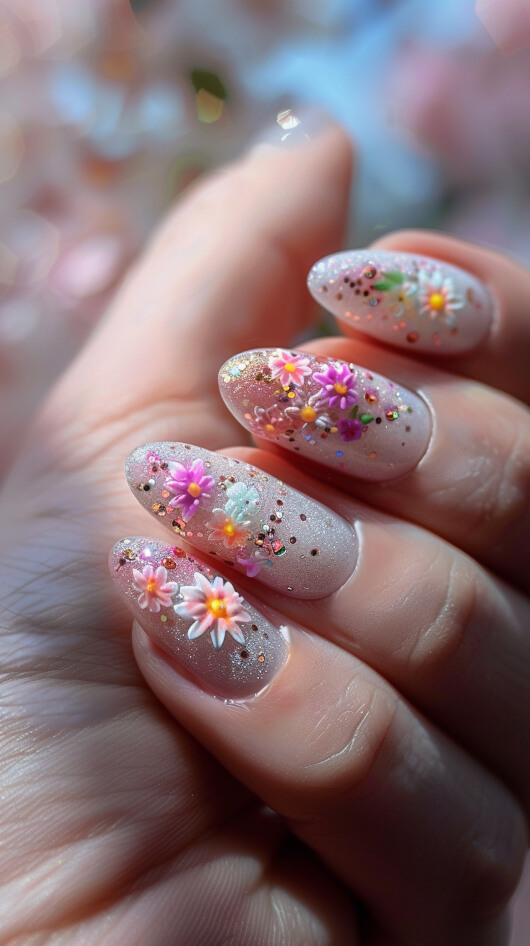 Unicorn Dreams nails