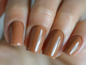 how to get the perfect light brown nails color