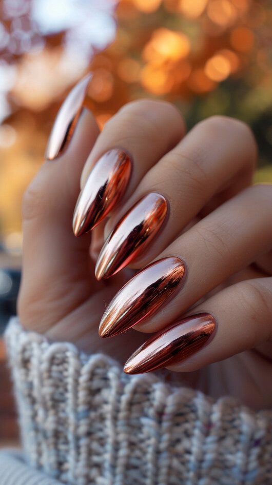 Copper and Metallic Accents